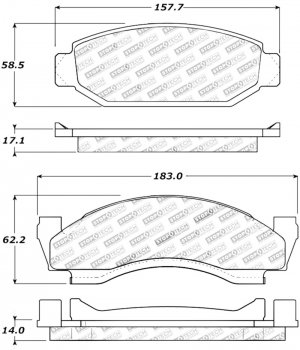 Ford Bronco Sport Brake Pads - StopTech Brakes