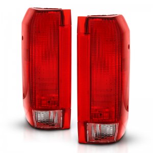 Ford Bronco Classic Taillight - ANZO - OE Replacement - Red/Clear - `92-`96