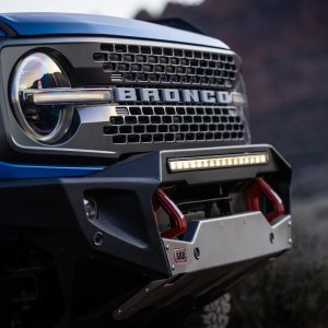 Ford Bronco Front Bumper - Front - ARB - Non-Winch, Wide Body - Integrit black - 2021
