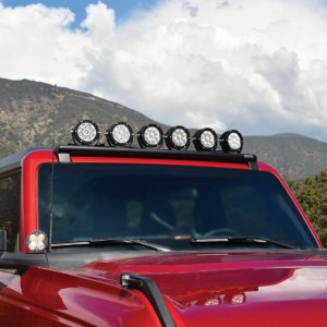 Ford Bronco Light Bar Mount Kit - Overhead - Westin - XTS - Textured Black - `21-`23