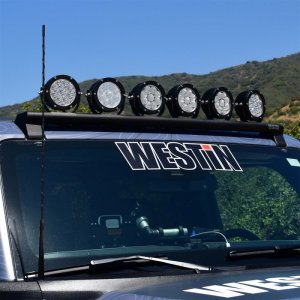 Ford Bronco Light Bar Mount Kit - Overhead - Westin - XTS - Textured Black - `21-`23