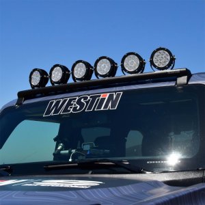 Ford Bronco Light Bar Mount Kit - Overhead - Westin - XTS - Textured Black - `21-`23