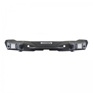 Ford Bronco Rockline Rear Full Width Bumper - Rear - Go Rhino - Rockline - Textured Black - `21-`24