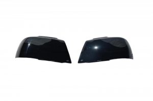 Ford Bronco Classic Headlight Covers - AVS - Black - `87-`91