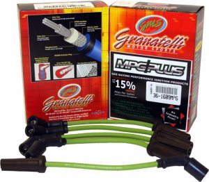 Ford Bronco Classic Ignition Wires - Granatelli Motor Sports - MPG Plus - 5.0L - `88-`96