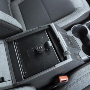 Ford Bronco Console Safe - Tuffy Products - 3-Digit Combo - Black - `21-`24