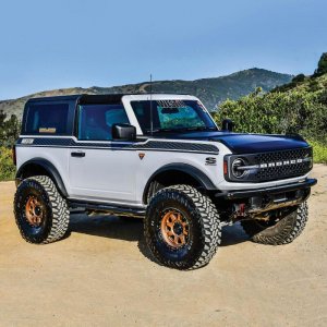 Ford Bronco XTS Rock Slider - Westin - Textured Black - `20-`23