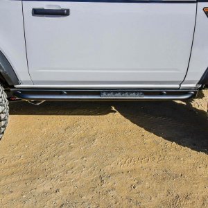 Ford Bronco XTS Rock Slider - Westin - Textured Black - `20-`23
