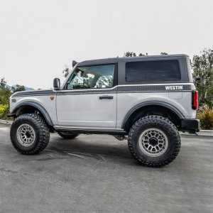 Ford Bronco Pinch Weld Covers - Westin - XTS - Textured Black - `21-`23