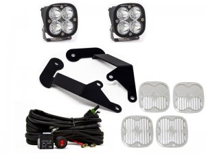Ford Bronco Sport Squadron Pro Spot LED Light Pods - Baja Designs - Pro - Clear - 2021