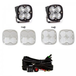 Ford Bronco Piller Light Kit - Baja Designs - Squadron Pro Spot - 2021