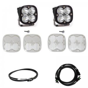 Ford Bronco A Piller Light Kit - Baja Designs - Squadron Sport Spot w/Upfitter - 2021