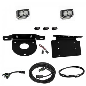 Ford Bronco Sport Sport Lights - Baja Designs - Dual S1 Sport W/C Reverse Kit w/Lic Plate w/Upfitter - 2021