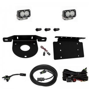 Ford Bronco Sport Sport Lights - Baja Designs - Dual S1 Sport W/C Reverse Kit w/Lic Plate w/Upfitter - 2021