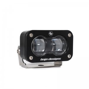 Ford Bronco Fog Pkt Light Kit - Baja Designs - S2 SAE Sportsmen - Clear - `21-`22