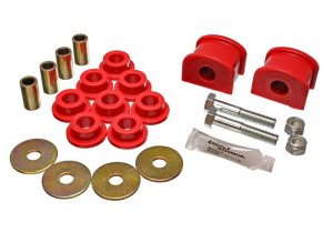 Ford Bronco Classic Sway Bar Bushing Set - Rear - Energy Suspension - Red - `95-`97