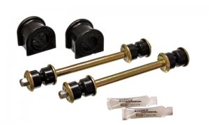 Ford Bronco Classic Sway Bar Bushing Set - Front - Energy Suspension - Black - `98-`01