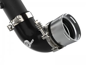 Ford Bronco Cold Charge Pipe - aFe - BladeRunner 3in Aluminum - Black - 2.3L - `21-`23