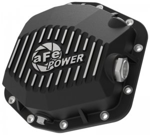 Ford Bronco Differential Cover - Rear - aFe - Street Series w/ Machined Fins - Black - L4-2.3L - `21-`23