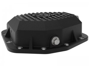 Ford Bronco Differential Cover - Rear - aFe - Street Series w/ Machined Fins - Black - L4-2.3L - `21-`23