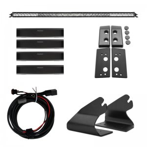 Ford Bronco Roof Line Light Kit - Rigid Industries - SR Series Spot/Flood Combo Bar - Black - 2021