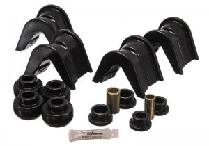 Ford Bronco Classic C-Bushing Set - Energy Suspension - Black - `76-`77