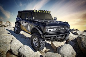 Ford Bronco Coilover Kit - Front - ICON - 2.5 Series RR, Adjustable, Remote Reservoir w/ CDXS - `21+