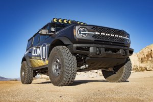 Ford Bronco Coilover Kit - Rear - ICON - 2.5 Series RR, Adjustable, Remote Reservoir w/ CDXS, Heavy Rate Spring `21+