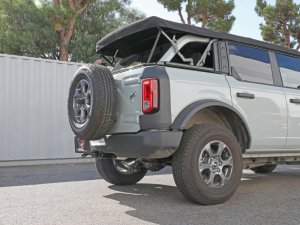 Ford Bronco Exhaust - aFe - Apollo GT 3in 409 SS Cat-Back - Polished - `21-`24