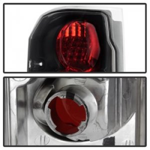 Ford Bronco Classic Tail Light Set - SPYDER - Euro Style - Black - `88-`96