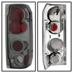 Ford Bronco Classic Euro Tail Lights - SPYDER - Euro Style - Smoke - `88-`96