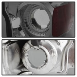 Ford Bronco Classic Euro Tail Lights - SPYDER - Euro Style - Smoke - `88-`96