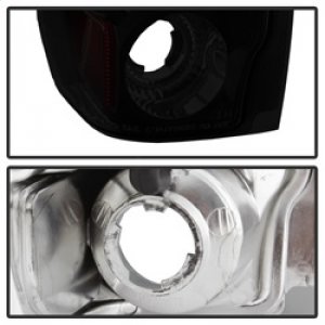 Ford Bronco Classic Euro Tail Lights - Rear - SPYDER - Black Smoke - `88-`96