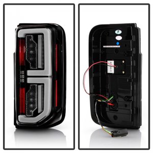 Ford Bronco LED Tail Lights - SPYDER - Factory LED Model - Black - `21-`23