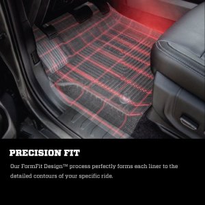 Ford Bronco Sport Floor Liner - Rear - Husky Liners - X-Act Contour - Black - `21-`24