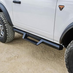 Ford Bronco Nerf Bars - Westin - HDX Drop - Textured Black - 2021