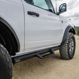 Ford Bronco Nerf Bars - Westin - HDX Drop - Textured Black - 2021