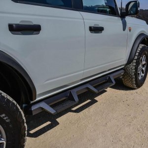 Ford Bronco Nerf Bars - Westin - HDX Drop - Textured Black - `21-`22