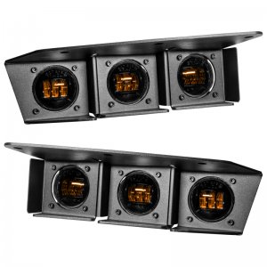 Ford Bronco Fog Light Kit - ORACLE Lighting - Triple LED - Amber - `21-`24