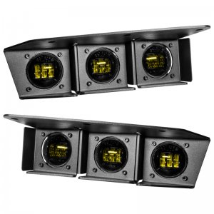 Ford Bronco Fog Light Kit - ORACLE Lighting - Triple LED - Yellow - `21-`24