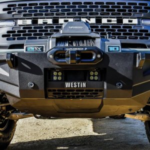 Ford Bronco Skid Plates - Front - Westin - XTS - Textured Black - `21-`23