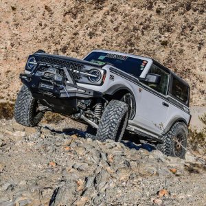 Ford Bronco Skid Plates - Front - Westin - XTS - Textured Black - `21-`23