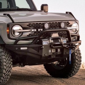 Ford Bronco Bull Bar - Front - Westin - XTS Round - Textured Black - `21-`23