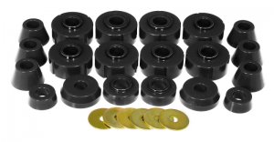 Ford Bronco Classic Body Mount Kit - Prothane - Black - `78-`79