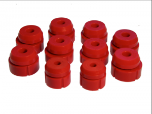 Ford Bronco Classic Body Mount - Prothane - Red - `80-`96