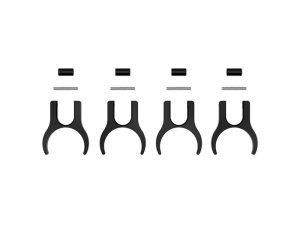 Ford Bronco Hose Routing Kit - Rear - ICON - Black - `21-`23