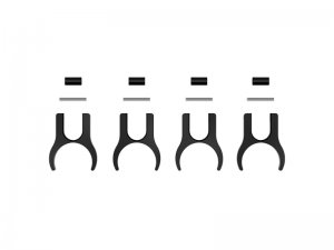 Ford Bronco Hose Routing Kit - Rear - ICON - 1.75in - Black - `21-`23