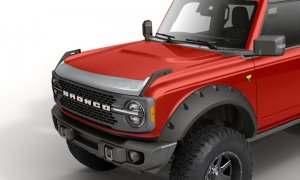 Ford Bronco Deflector - Aeroskin - Chrome - Auto Ventshade