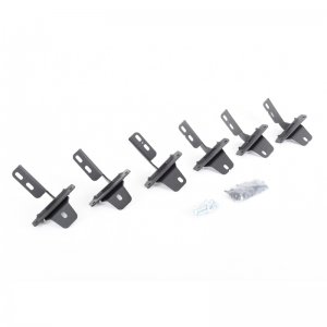 Ford Bronco Mtg. Brackets - Go Rhino - V-Series V3/RB10+RB20 Slim - Tex. Blk - `21-`22