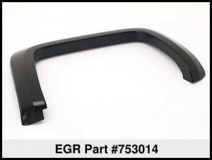 Ford Bronco Fender Flares - Front + Rear - EGR - Rugged - Black - `92-`96